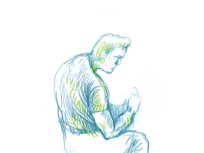 Sketch 04 draw drawing dream illustration men pencils portrait study