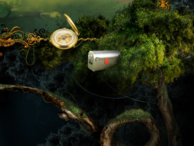 WIP - Magical Interface green interface tree ui