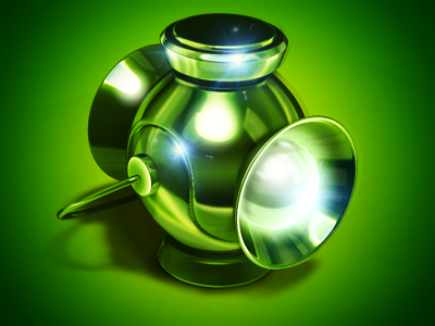 Green Lantern comicbook icon