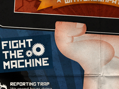 Fight The Machine app ipad poster