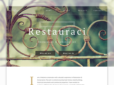 Restauraci Homepage