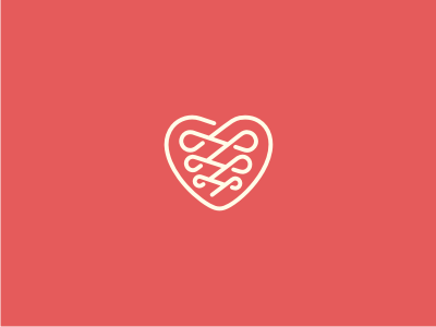 Infinity love care connection heart infinity logo love mark minimal minimalist symbol