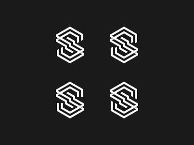 Solve abstract brand interior logo logotype mark minimalist monogram s solve solved symbol
