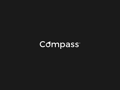 Compass brand compass design logo logotype logotypes minimal minimalist smart symbol typography wordmark