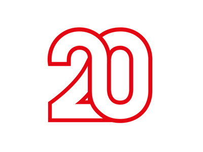 Encounters 20th Film Festival brand branding icon identity logo red