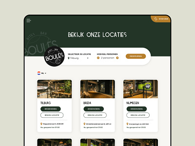 BoulesBitesBar | Location Page 📍 boules design jeusdesboules location place ui ux website
