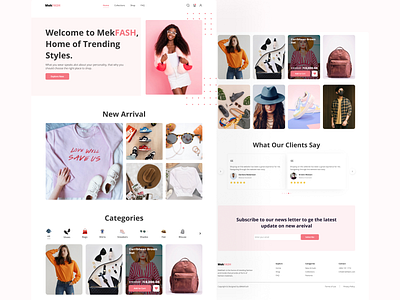 Fashion Landing Page