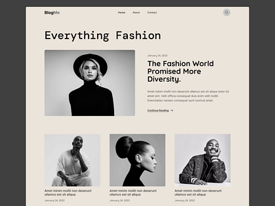 Fashion Blog blog fashion minimalist web