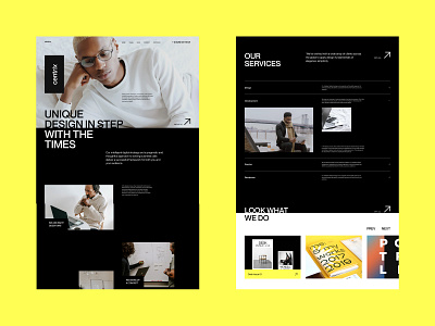 Centrix 2.0 - Agency Website agency animation branding creative graphic design logo minimalism modern portfolio trend web web design website