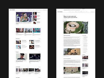 THE INSIDER - News Website blog branding goverment law logo mobile news newspaper paper web web design website