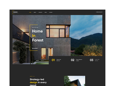 Larson - Architecture Website