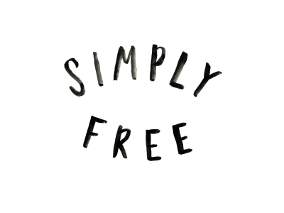 Simply Free Blog Lettering