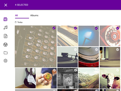 Photo app icons images photo photoapp selection sidemenu