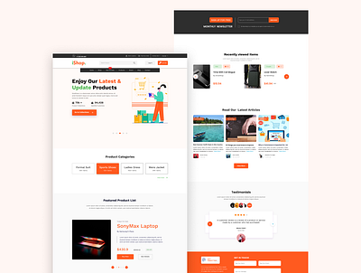 🛍️ Multipurpose E-commerce Landing Page 🛍️ branding e commercelandingpage ecommerce ecommerceuikit ecommercewebsite graphic design landingpage uidesign uigraphic uikit userinterface uxdesigner webdesign websitekit