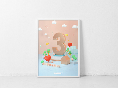 Third Anniversary Poster