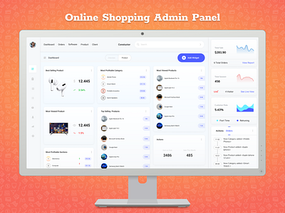 Admin Panel admin panel coolui creative dashboard figma latest trend ui uiux website