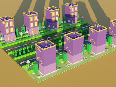 Low Poly Buildings