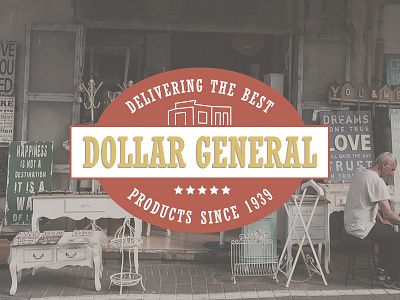 Dollar General Redesign brand branding concept identity illustration logo logo design rebrand redesign refresh