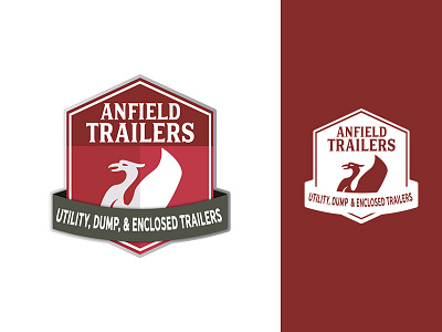 Anfield Trailers Logo brand design branding church church branding identity illustrator logo logo design