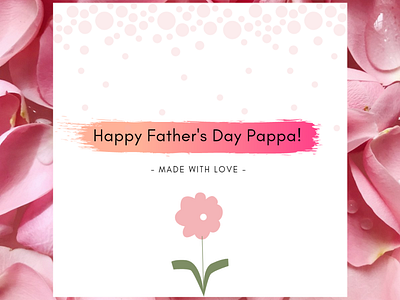 Father's Day design graphic design poster