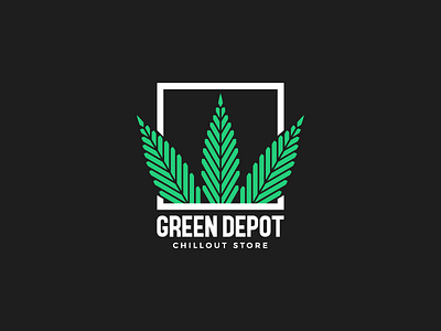 Green Depot bestvector brandidentity branding design designinspiration icon illustration illustrator illustree logo minimalism vector