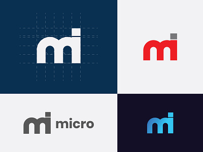 M+i logo branding design flat graphic design icon identity illustration logo logotype mark minimal monogram symbol typography