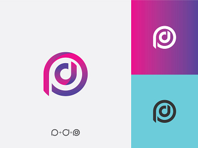 DP logo branding design icon identity illustration logo logotype mark monogram symbol typography