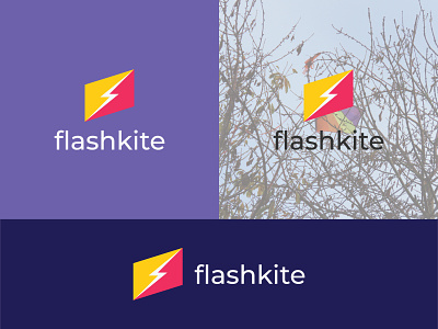 Flashkite logo branding design graphic design icon identity illustration logo logotype mark monogram symbol