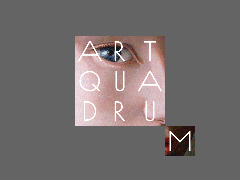 Art Quadrum art artists container dynamic identity logo picture q quadrum simple store