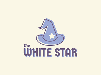 The White Star brand branding identity logo logotype magic star typography