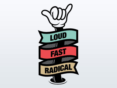 Loud Fast Radical Ribbon apparel clothing fashion fast germany hand lfr loud mickey onlineshop radical relaunch ribbon schakalwal shop style surf vector website wuppertal