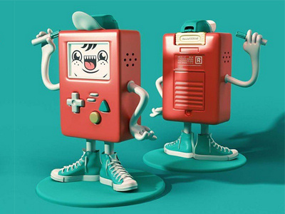 Pinziboy 3D 3d character character design toy
