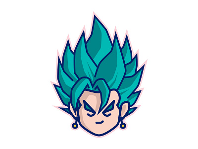 Super Saiyan Blue Vegito avatar dbsuper dbz dragon ball dragonball icon saiyan ssg ssj vegito