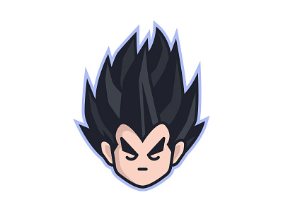 Vegeta the prince of all Saiyans by Pino Lamanna on Dribbble