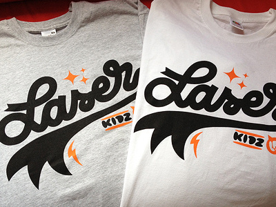 Laser Kidz tee now live