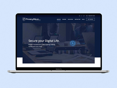 Privacy Wave - Case Study company website custom design php privacy react reactjs responsive web design web development wordpress wordpress blog