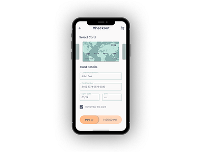 Daily UI 002 : Credit Card Checkout app check out colors dailyui 002 dailyuichallenge design illustration pastels payment ui