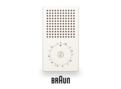 Braun T3 by Dieter Rams braun dieter radio rams t3 ui