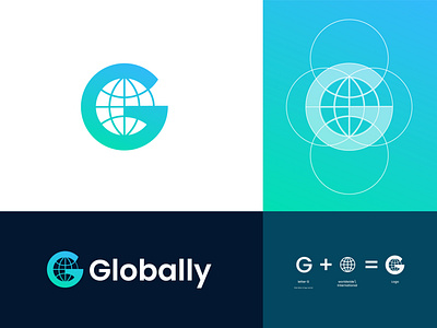 Globally Logo design | G letter logo