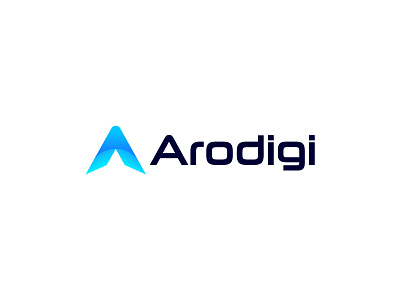 Arodigi Logo Design a a logo a logos agency arrow best logo branding business design digital logo logo design logo designer marketing modern modern logo networking simple logo tech tech logo