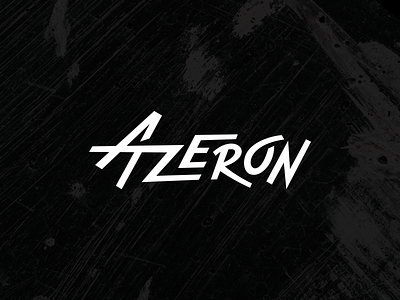 Azeron brand custom design gaming idenity keypad latvia logo startup type ventspils