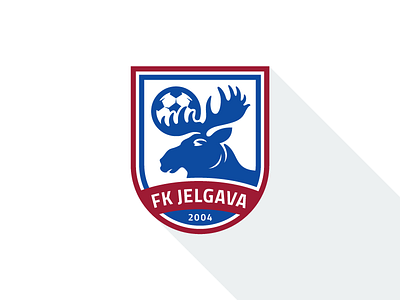 FK Jelgava ball football jelgava logo moose