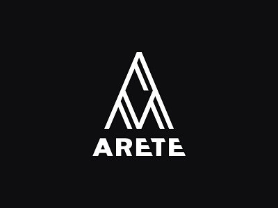 Arete Sports logo arete jewelery logo sports