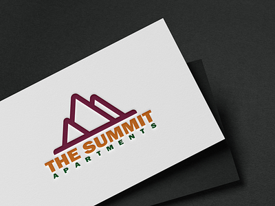 THE SUMMIT branding design graphic design illustration logo logofolio vector