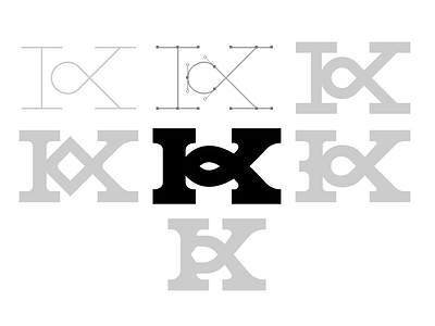 Klift Logo Unused Concepts concept lettering logo logotype screenshot typography wip