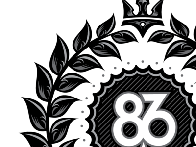 86era fancy render crop 86era crop grayscale logo logotype vector