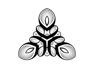 Callig Knot1 design interlocked knot screenshot vector wip