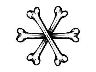 Grindhaus Bones Logo V3