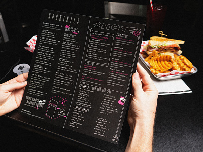 Cocktail Menu branding food food and drink layout menu photography restaurant restaurant branding