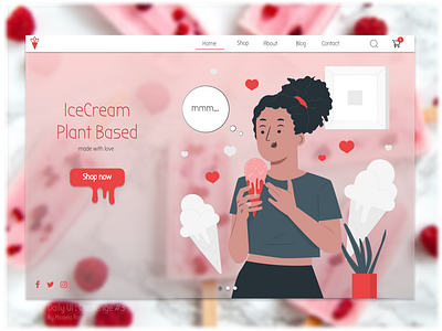 DailyUI - #3 Landing Page illustration